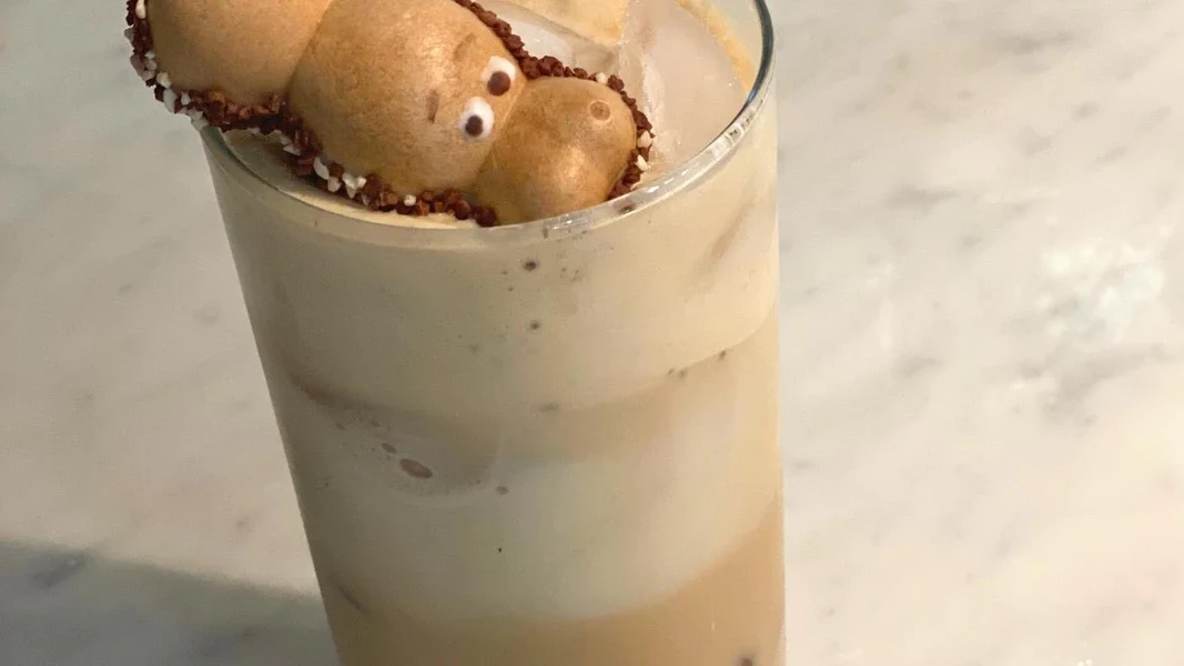 Image of Save The Hippo Condensed Milk Latte Recipe