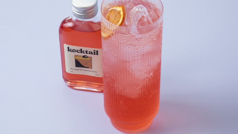 Image of Pineapple and Grapefruit Spritz