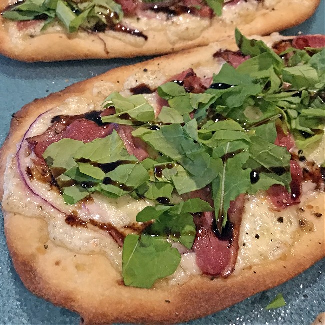 Image of Smoked Duck Breast Flatbreads