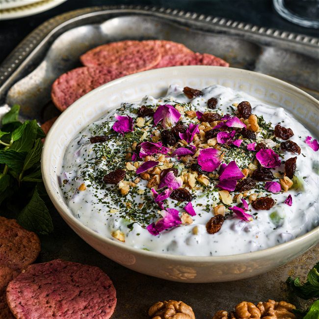 Image of Persian Style Yogurt Cucumber Dip
