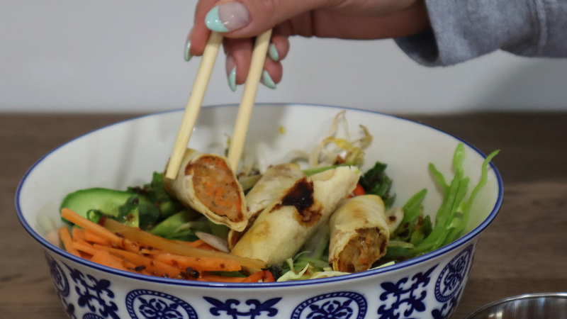 Image of Spring Roll Summer Salad Bowl