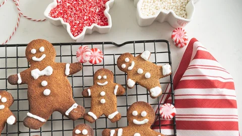 Image of ROLLED GINGERBREAD CUTOUTS