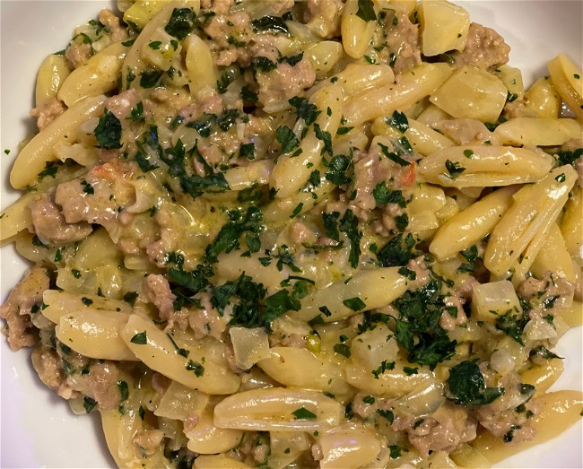 Image of Ina Garten's Pasta with Sausage & Fennel