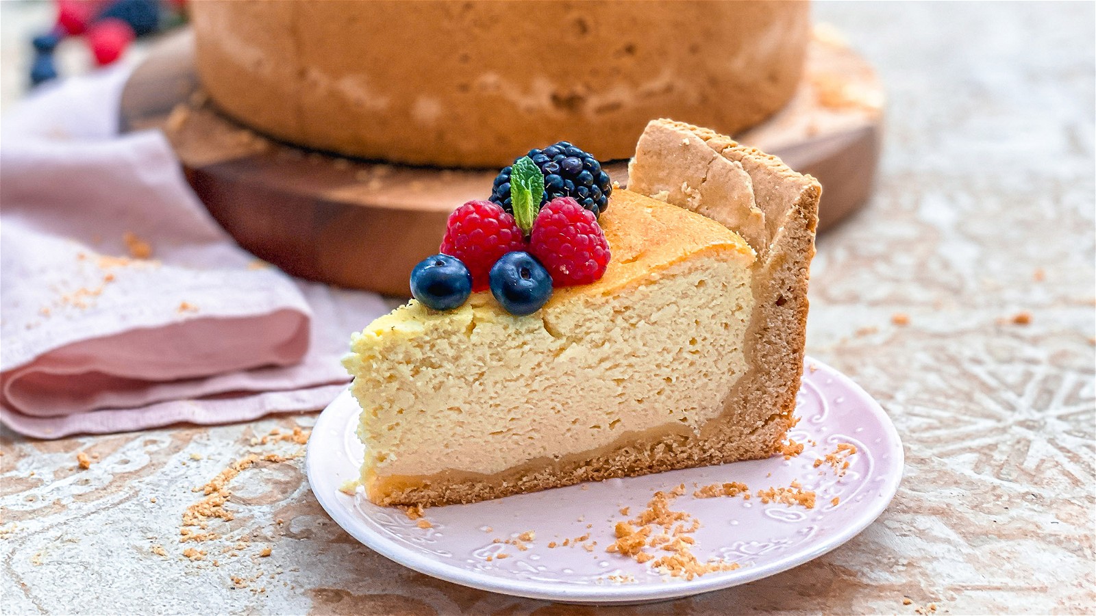 Image of Käsekuchen – glutenfrei und himmlisch cremig