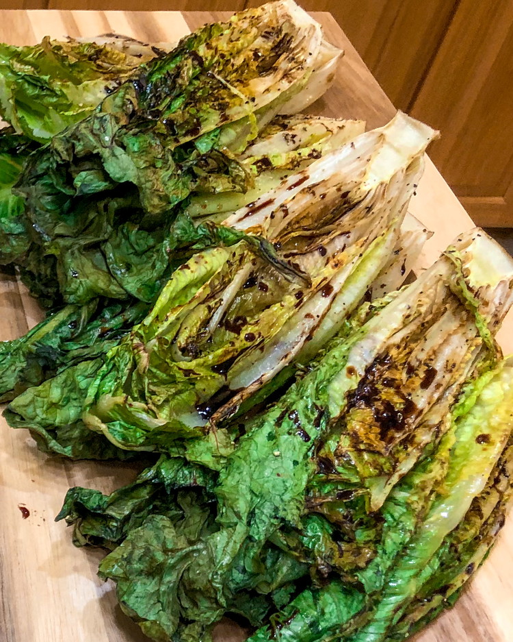 Image of Remove from heat and top with Bold & Beefy Vinaigrette and romano cheese.
