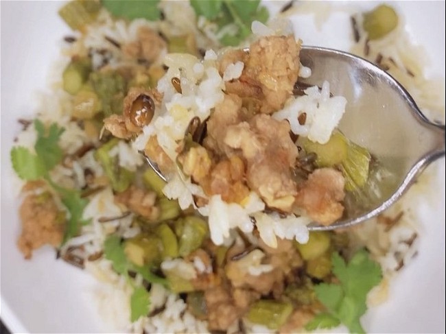 Image of Pork and Asparagus Larb