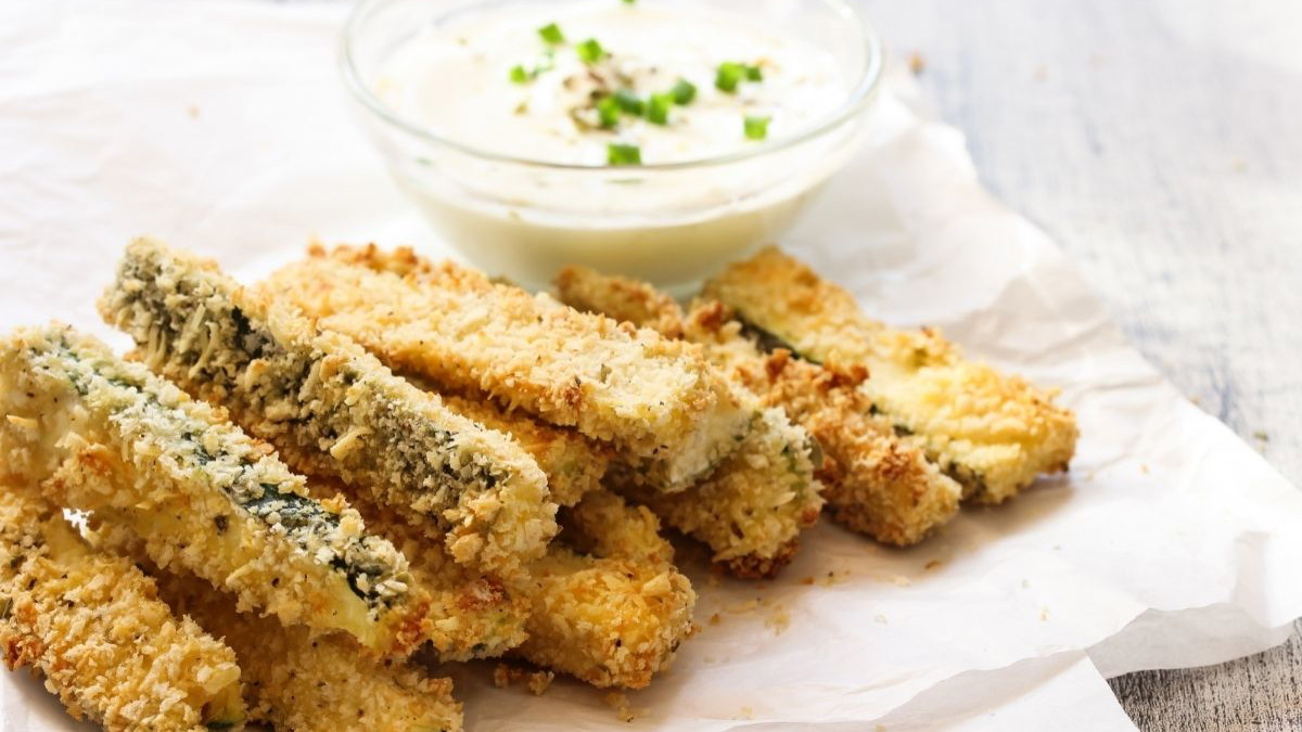 Image of Baked Zucchini Sticks