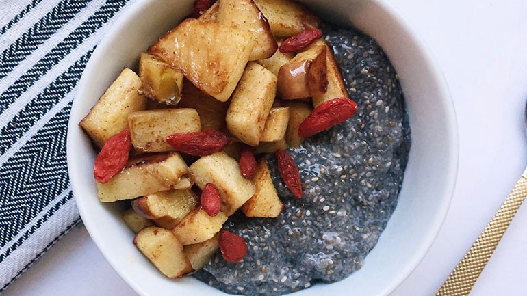 Image of Apple Pie Chia Pudding Recipe