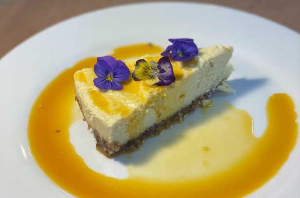 ʻUlu Lilikoi Cheesecake