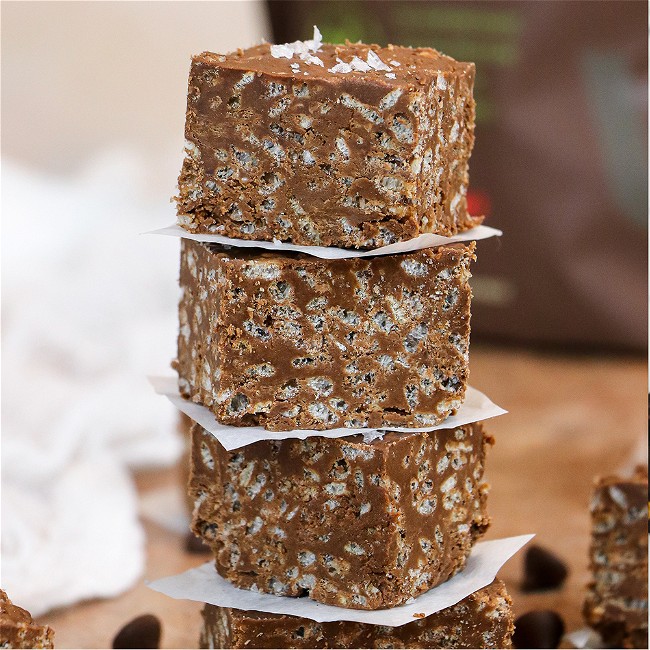Image of Superfood Vegan Chocolate Crunch Bars