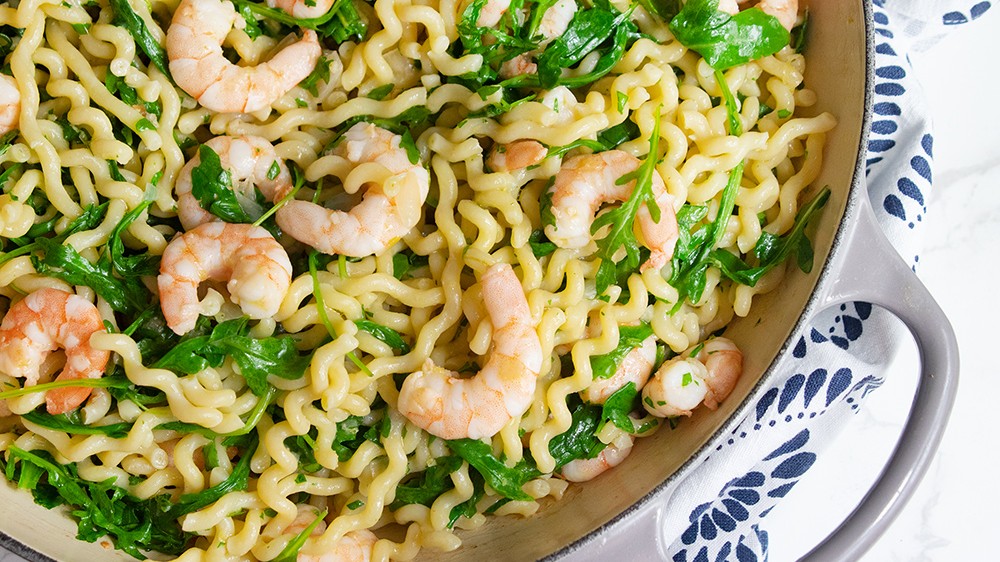 Shrimp Pasta With Lemon Oil-image