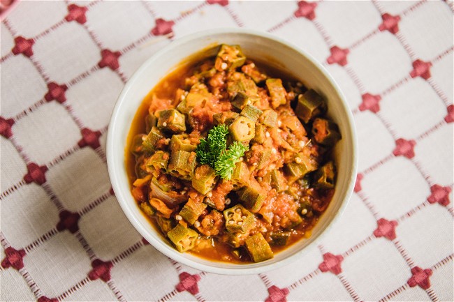 Image of Okra and Tomato Stew