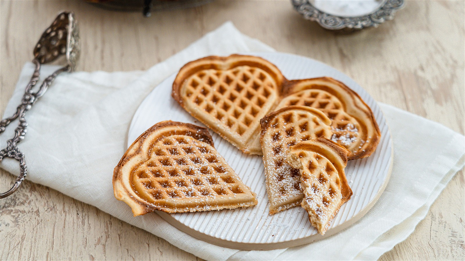 Image of Glutenfreie Herzwaffeln – einfaches Grundrezept