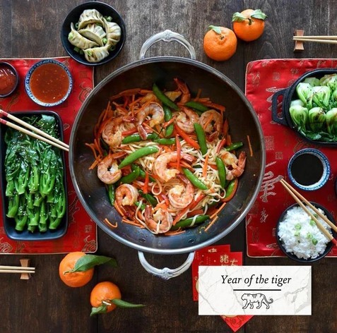 Image of Sweet Chili Shrimp & Noodle Stir Fry