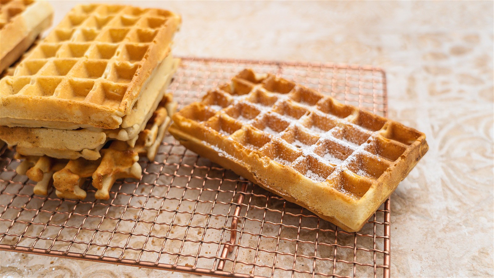Image of Glutenfreie Belgische Waffeln – extra fluffig & extra süß