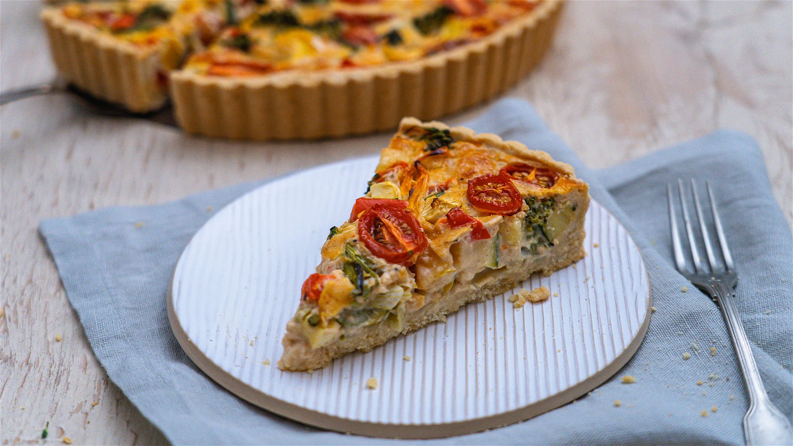 Image of Glutenfreie Gemüsequiche – schmeckt nach Sommer, das ganze Jahr