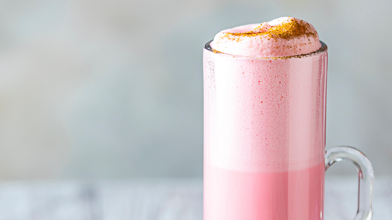 Image of Iced Pink Drink Latte