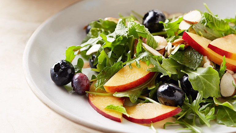 Image of Arugula Blueberry Salad Recipe