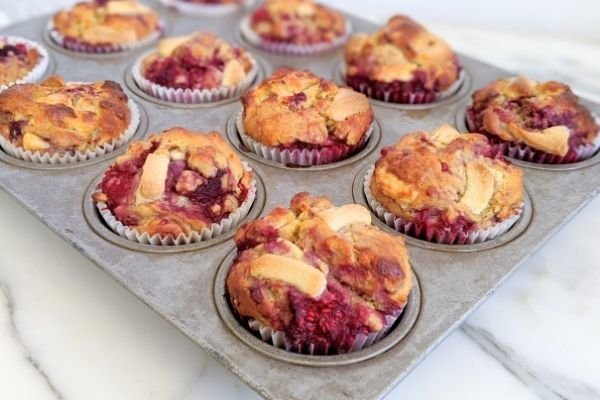 Image of After baking, remove from the oven and transfer muffins to...