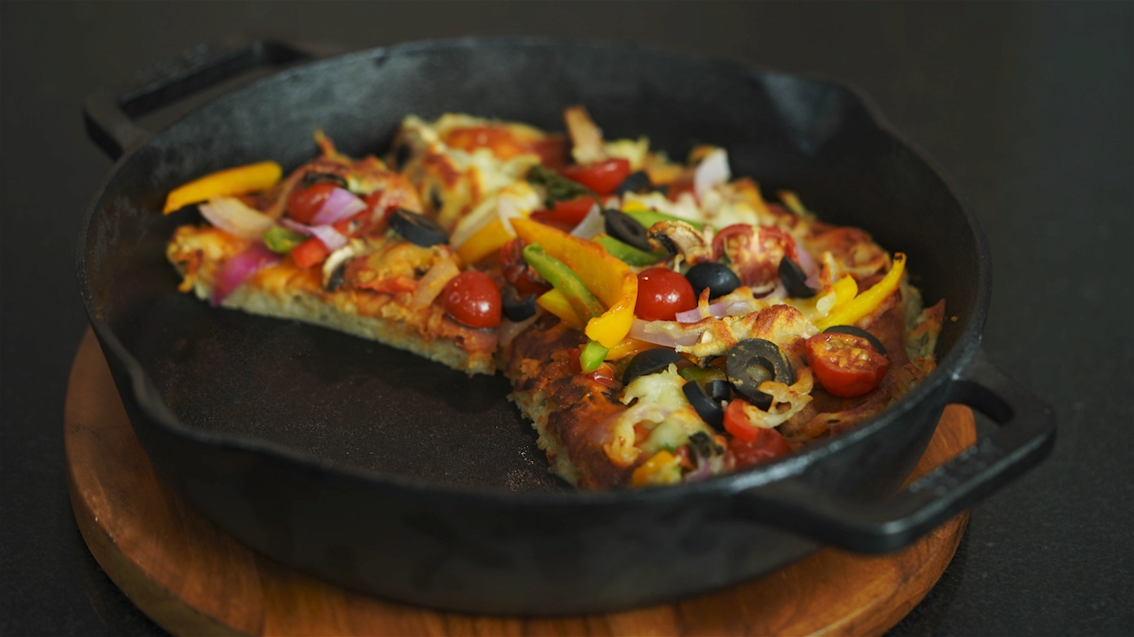 Image of Cast Iron Skillet Pizza 
