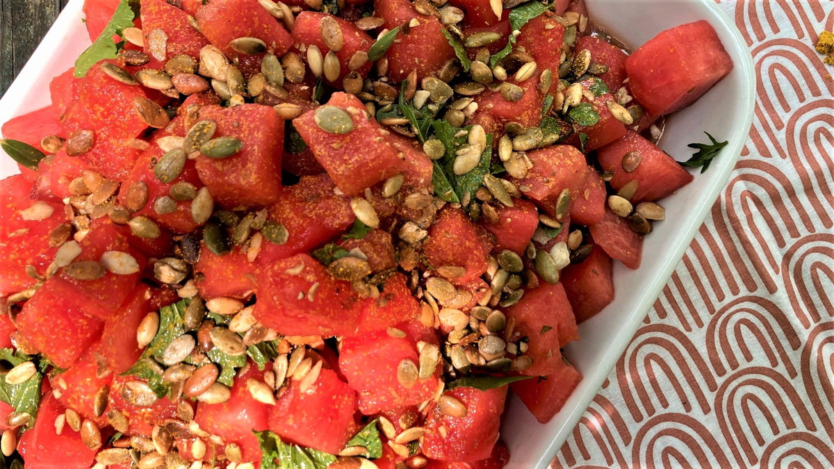 Wild Farm Watermelon Salad