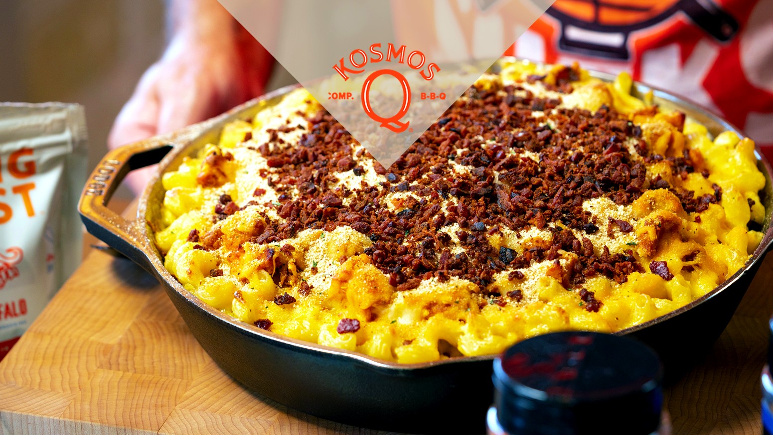 Image of Smoked Fried Chicken Mac and Cheese Recipe