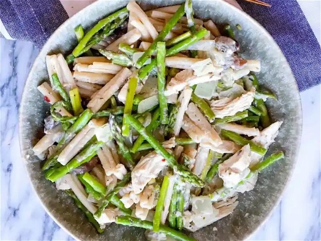 Image of Lemon Asparagus Pasta