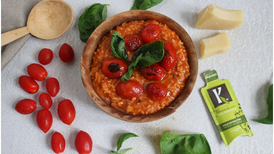 Image of Tomato Basil Parmesan Risotto