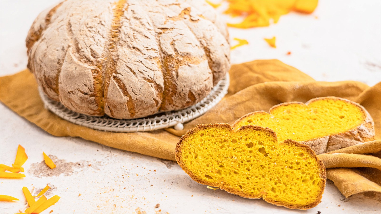 Image of Glutenfreies Kürbisbrot – ein herbstlicher Genuss