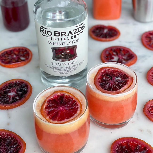 Image of Blood Orange Whiskey Sour