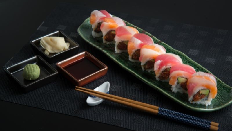 Image of Rainbow Roll Sushi