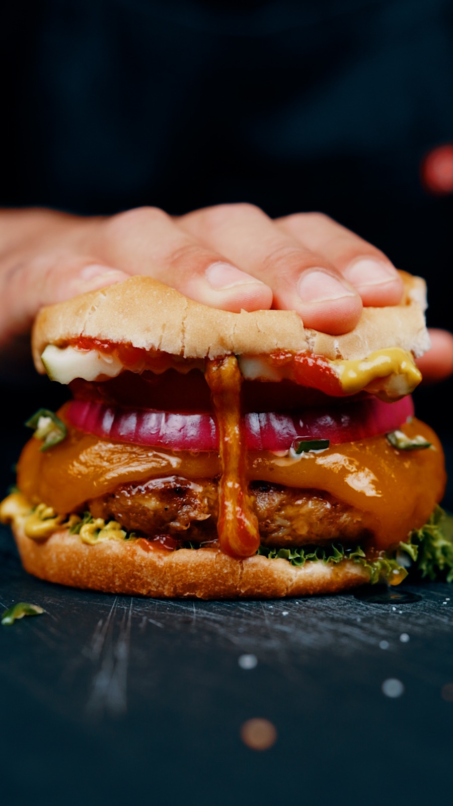 Image of Krabby patty burger 