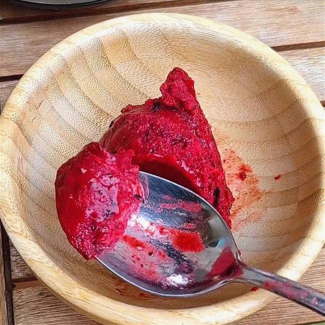 Image of Beeren-Sorbet🍧Eiscreme selbst machen | Einfaches Rezept