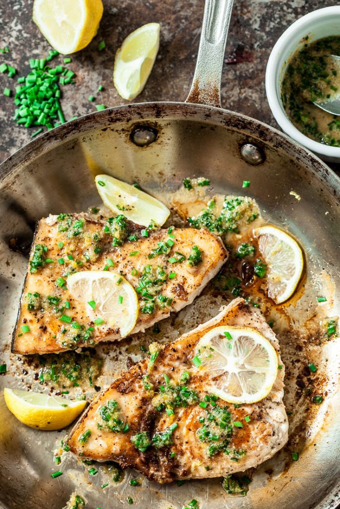 Lemon Garlic Swordfish Recipe