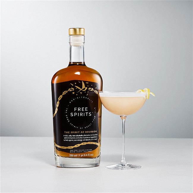 Image of Bourbon Meyer Lemon Sour (Non-Alcoholic)