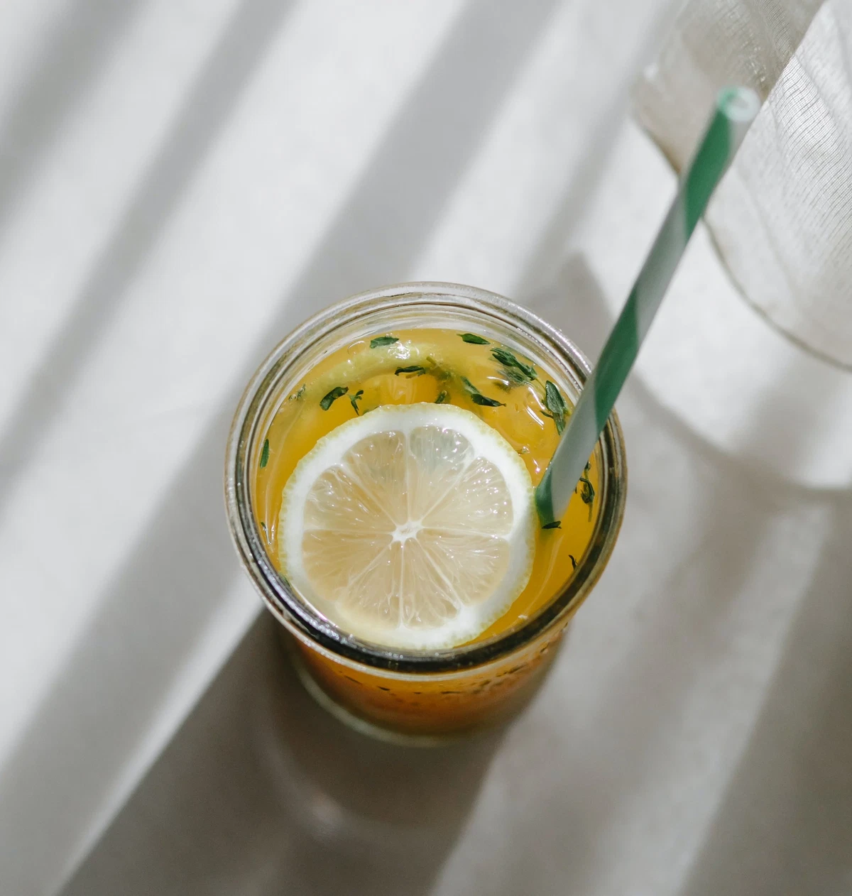 The Meyer Lemon Ginger Gin Drop (Non-Alcoholic)