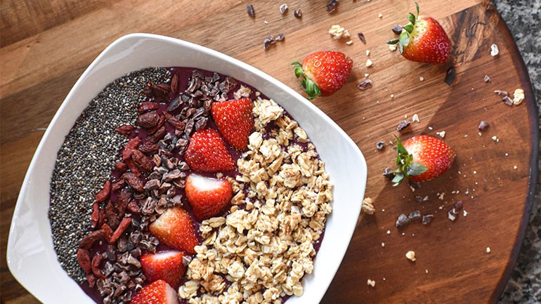 Image of Cacao Acai Berry Bowl Recipe