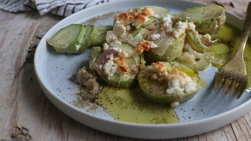 Image of Zucchini Feta Casserole