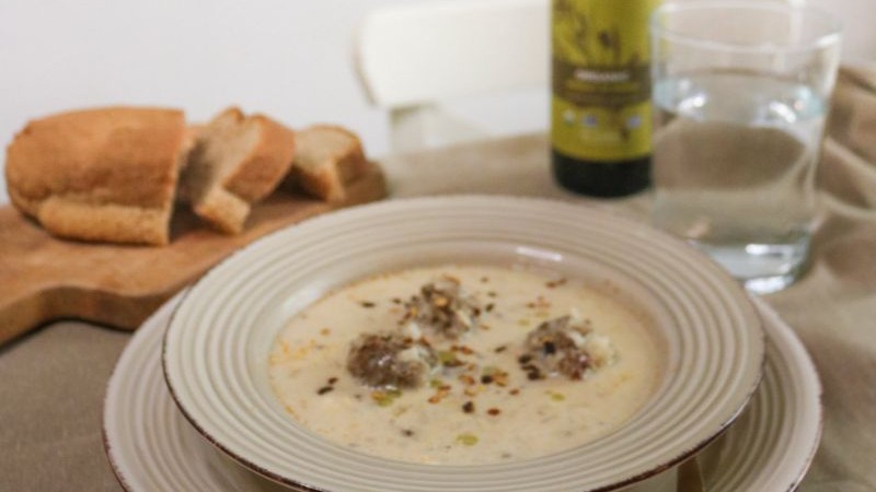 Image of Creamy Meatball Soup