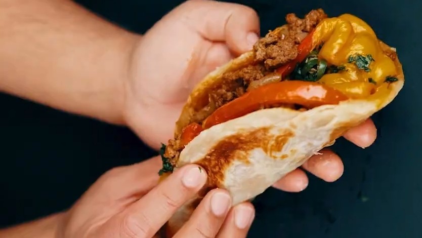 Image of South Asian beef paratha