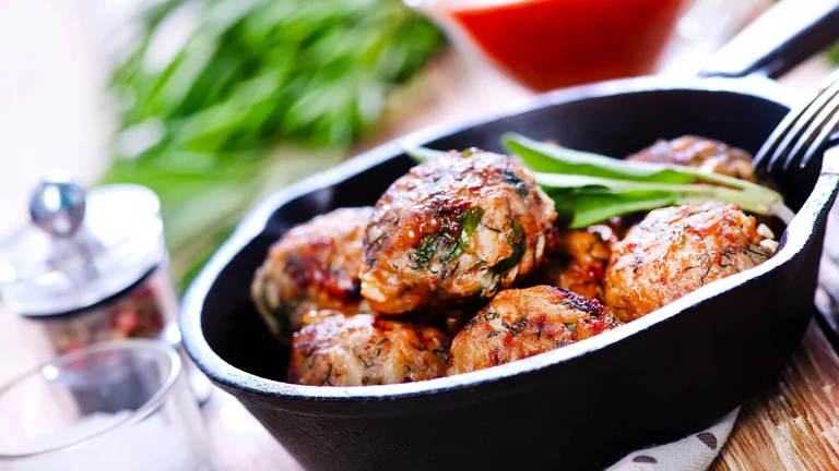 Image of Pecan True Lemon Basil Meatballs