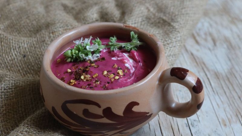 Image of Ruby Beet Soup with Cumin and Chilli