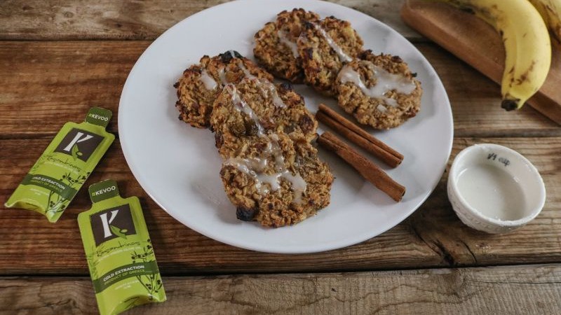 Image of Banana Apple Oat Cookies