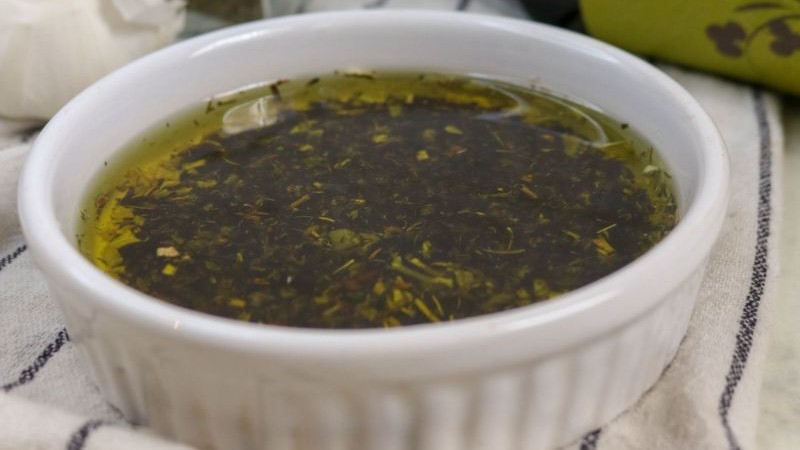 Image of Mint Garlic Olive Oil