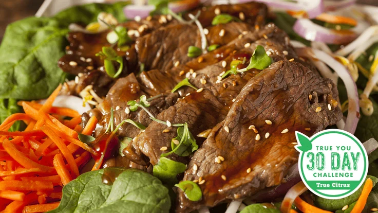 Image of Roasted Veggie and Steak Salad