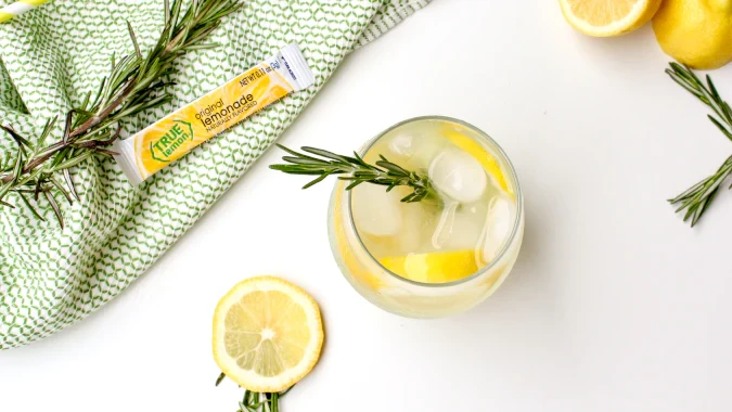 Image of Rosemary Lemonade (Virgin or Boozy)