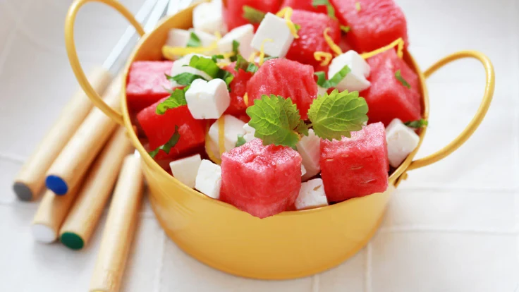 Image of Savory Melon Salad
