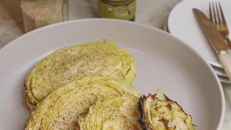 Image of Garlic Roasted Cabbage