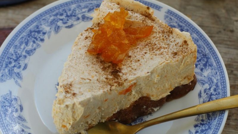 Image of Olive Oil & Orange Preserves Cheesecake