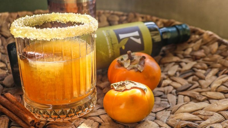 Image of Spiced Persimmon Bourbon Sipper